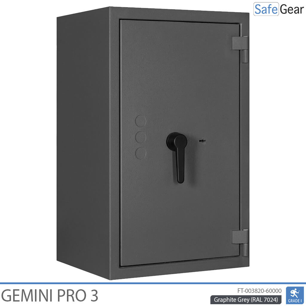 Gemini Pro 3 - Cofre de Segurança (90 Litros) - Grau 1 no Teste de Roubo