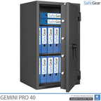 Gemini Pro 40 - Cofre de Segurança (180 Litros) - Grau 1 no Teste de Roubo