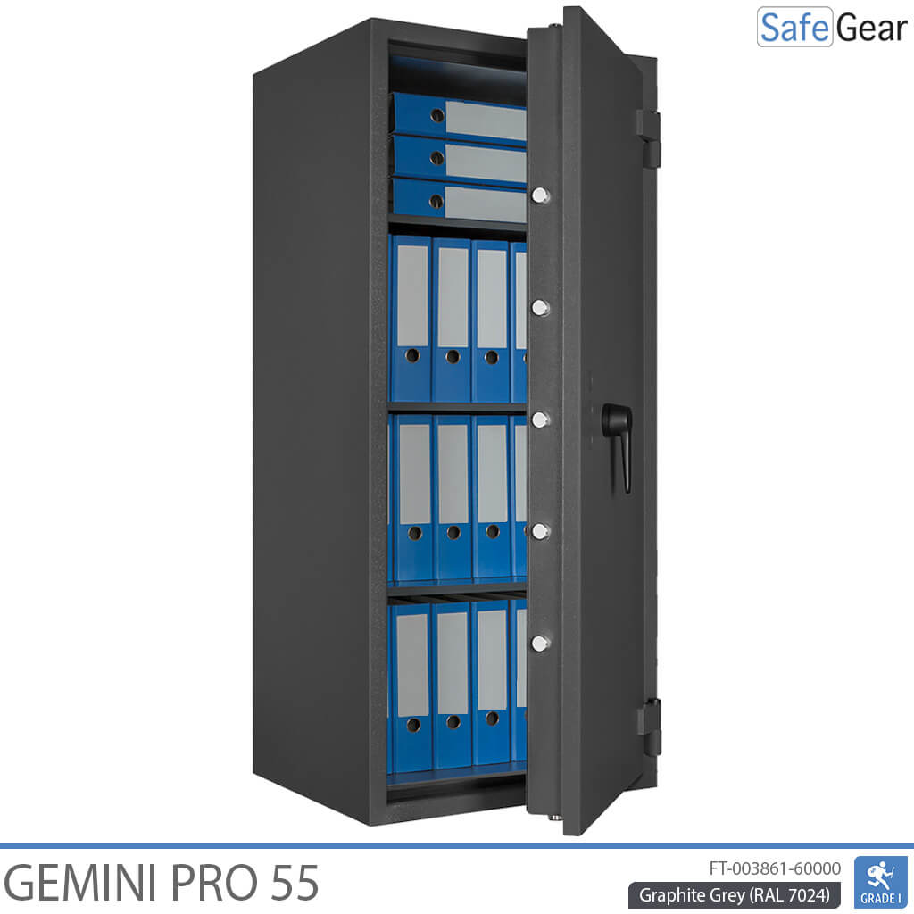 Gemini Pro 55 - Cofre de Segurança (292 Litros) - Grau 1 no Teste de Roubo