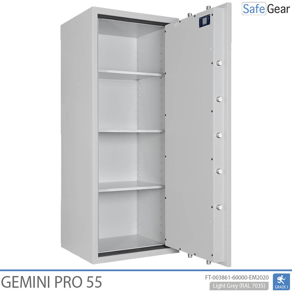 Gemini Pro 55 - Cofre de Segurança (292 Litros) - Grau 1 no Teste de Roubo