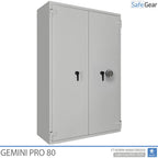 Gemini Pro 80 - Cofre de Segurança (859 Litros) - Grau 1 no Teste de Roubo