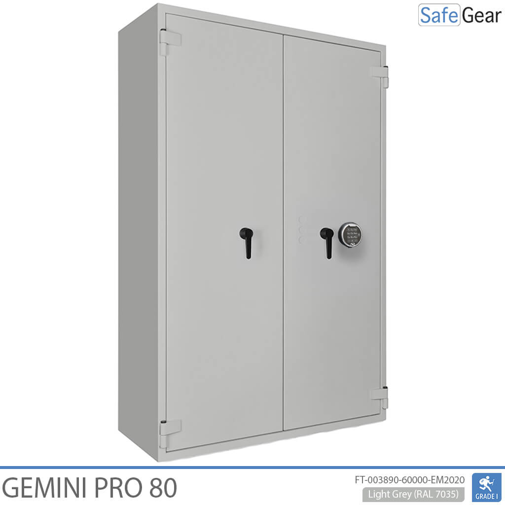 Gemini Pro 80 - Cofre de Segurança (859 Litros) - Grau 1 no Teste de Roubo