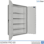 Gemini Pro 80 - Cofre de Segurança (859 Litros) - Grau 1 no Teste de Roubo