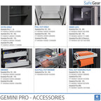 Gemini Pro 1 - Cofre de Segurança (45 Litros) - Grau 1 no Teste de Roubo