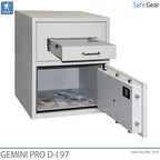 Gemini Pro D-I 97 Deposit Safe (119 L) - Burglary Test D-I - Code Lock with 9 user codes