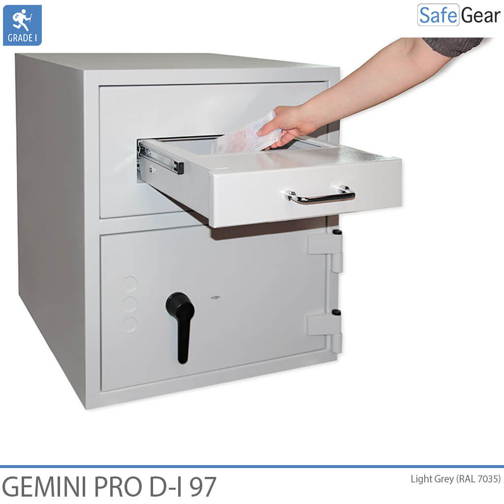 Gemini Pro D-I 97 Deposit Safe (119 L) - Burglary Test D-I - Code Lock with 9 user codes