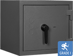 Gemini Pro 1 Safe (45 L) - Burglary Test Grade I - Key Lock - Graphite Grey