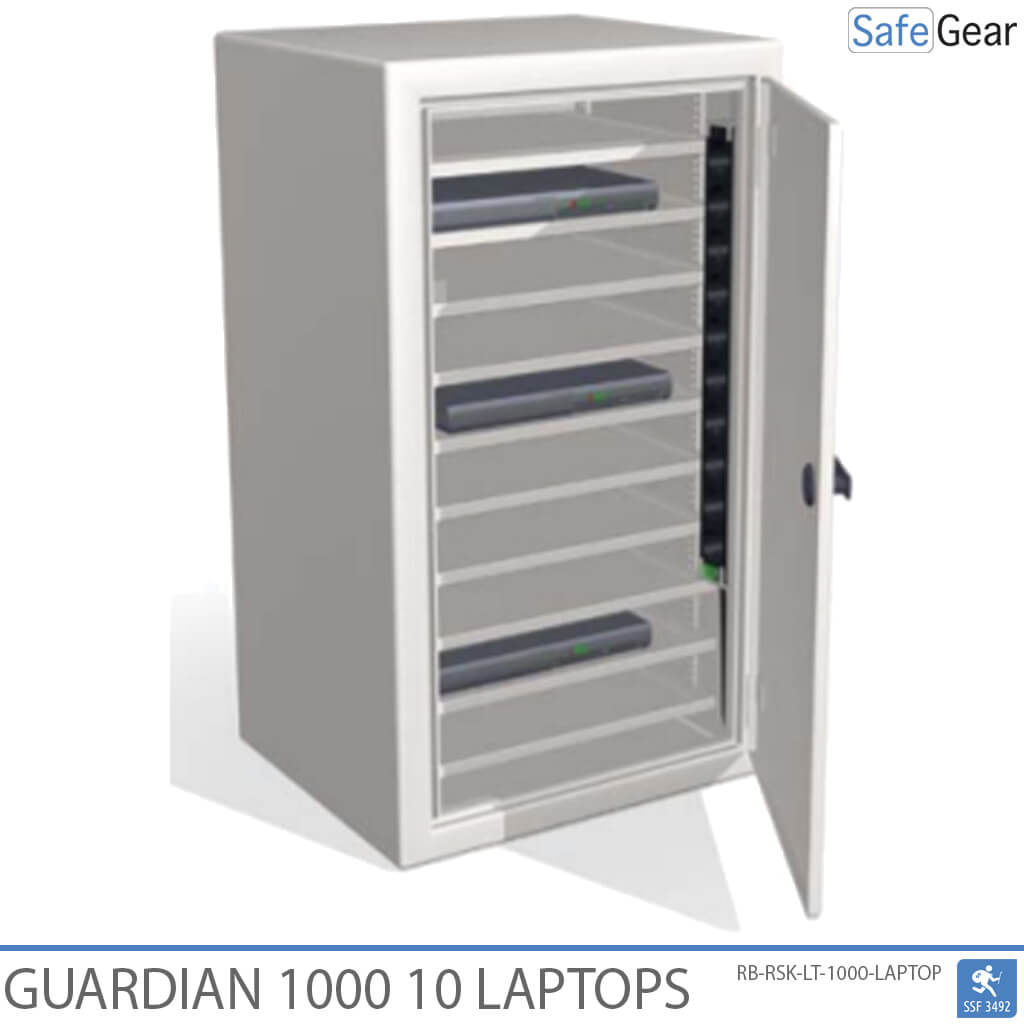 Guardian 1000 - 10 computadores portáteis com carregamento - Teste contra arrombamento SSF 3494