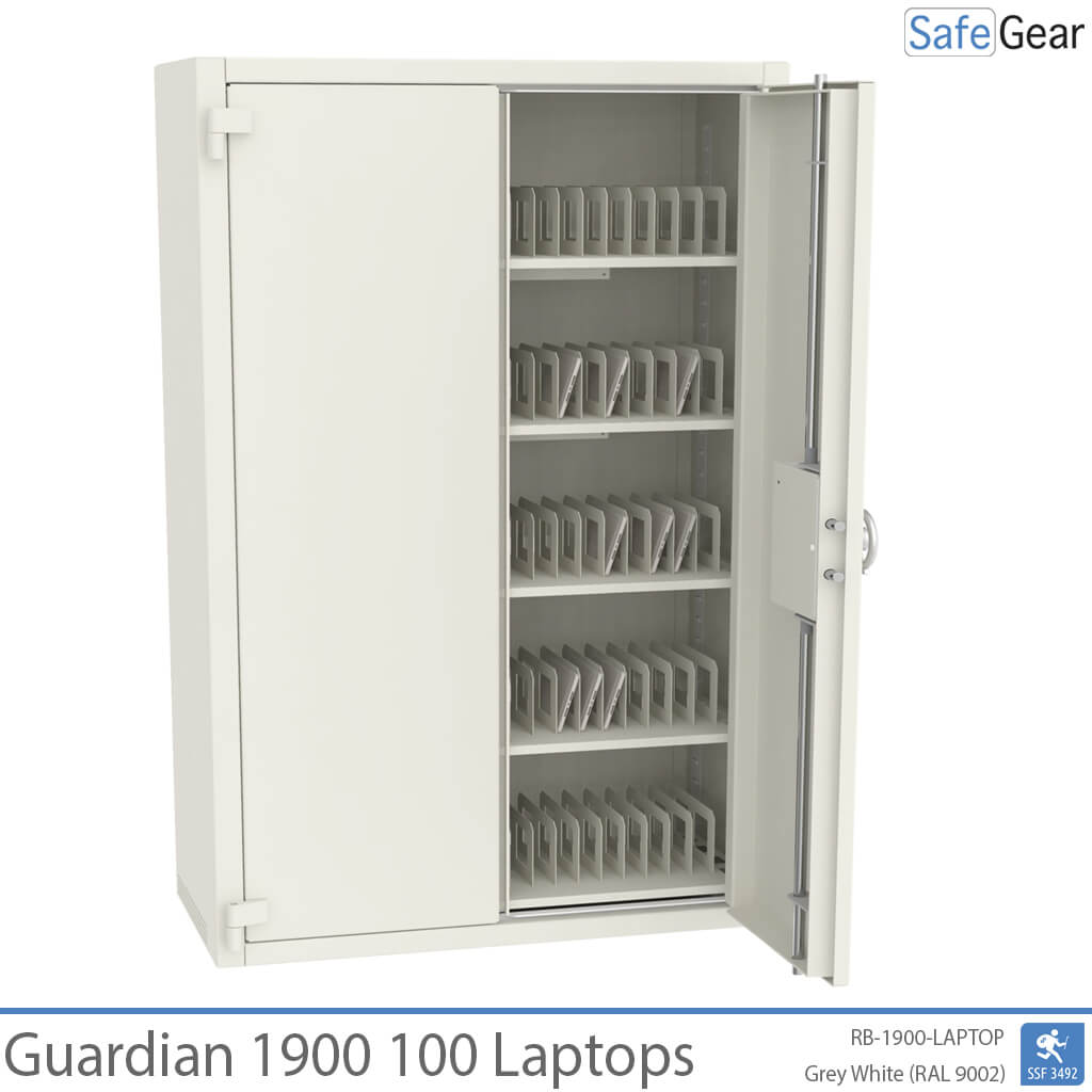 Guardian 1900 - 100 portáteis com carregamento - Teste contra roubo SSF 3492