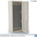 Guardian 1900 - 20 Computadores Portáteis com Carregamento - Teste de Arrombamento SSF 3494