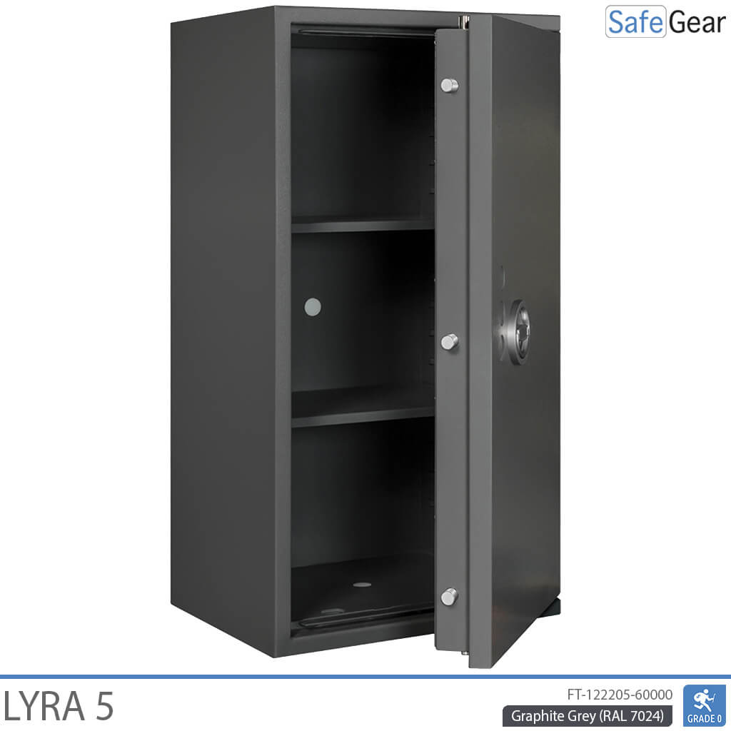 Lyra 5 - Cofre de Segurança (109 Litros) - Grau de Teste de Roubo 0