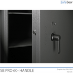 SB Pro 60 Fireproof Safe (50 Binders) - Code Lock