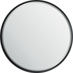 Indoor Mirror - Stainless Steel - Round - 49 cm