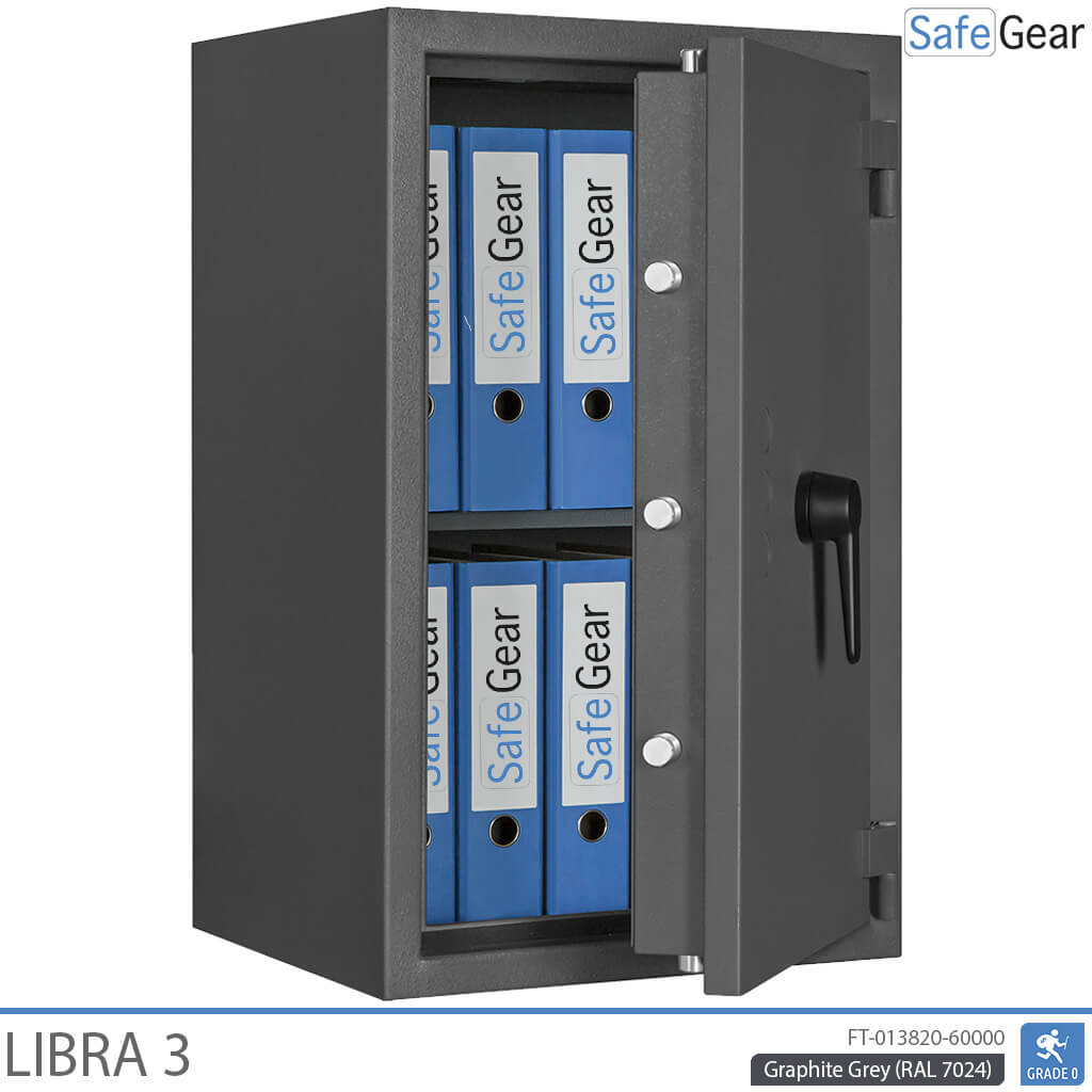 Libra 3 - Cofre de Segurança (91 Litros) - Grau 0 no Teste de Roubo