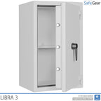 Libra 3 - Cofre de Segurança (91 Litros) - Grau 0 no Teste de Roubo