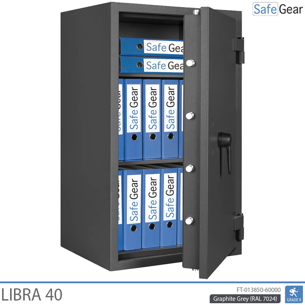 Libra 40 - Cofre de Segurança (180 Litros) - Grau 0 no Teste de Roubo