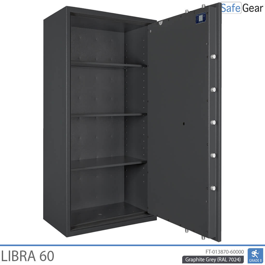 Libra 60 - Cofre de Segurança (431 Litros) - Grau 0 no Teste de Roubo