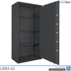 Libra 60 - Cofre de Segurança (431 Litros) - Grau 0 no Teste de Roubo