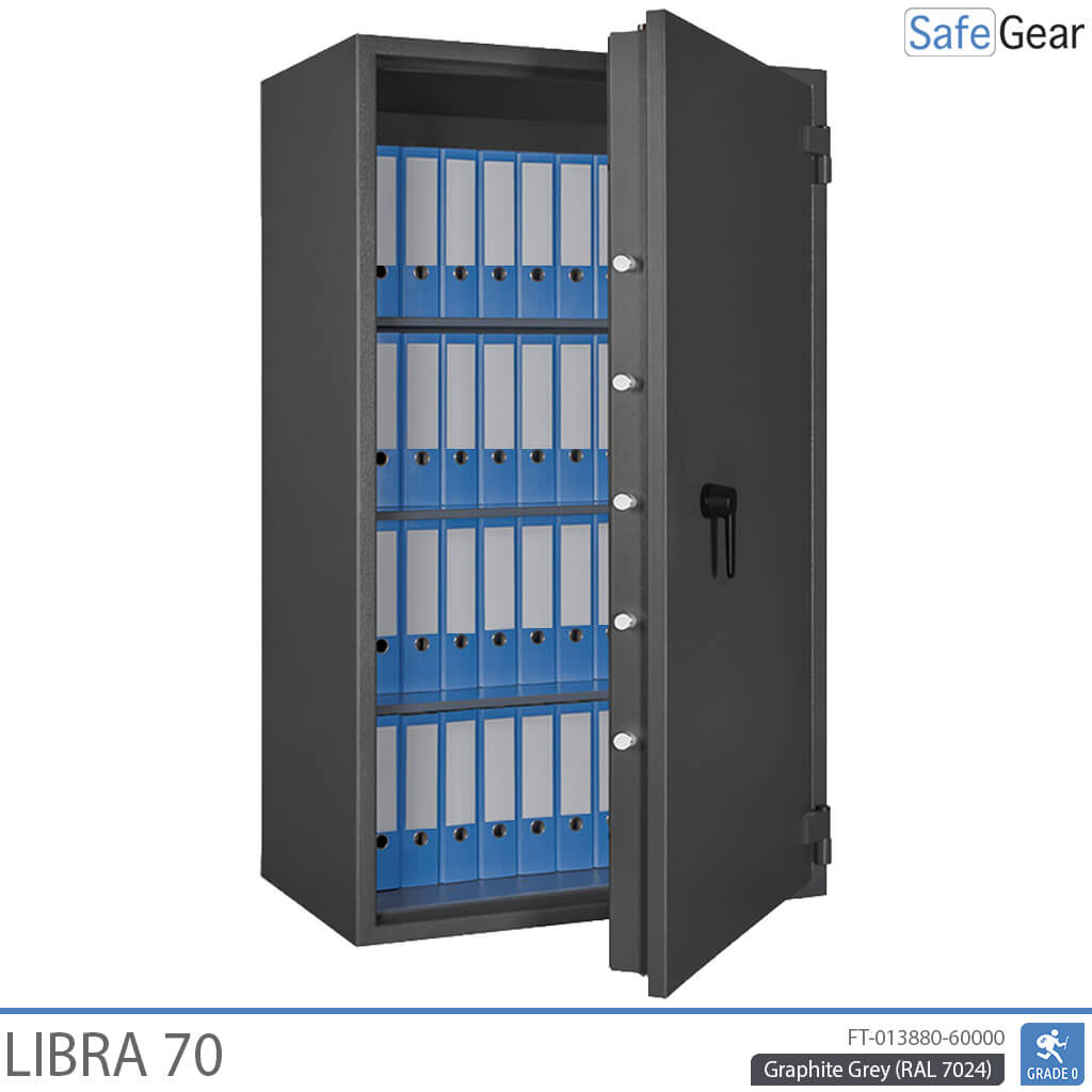 Libra 70 - Cofre de Segurança (479 Litros) - Grau 0 no Teste de Roubo