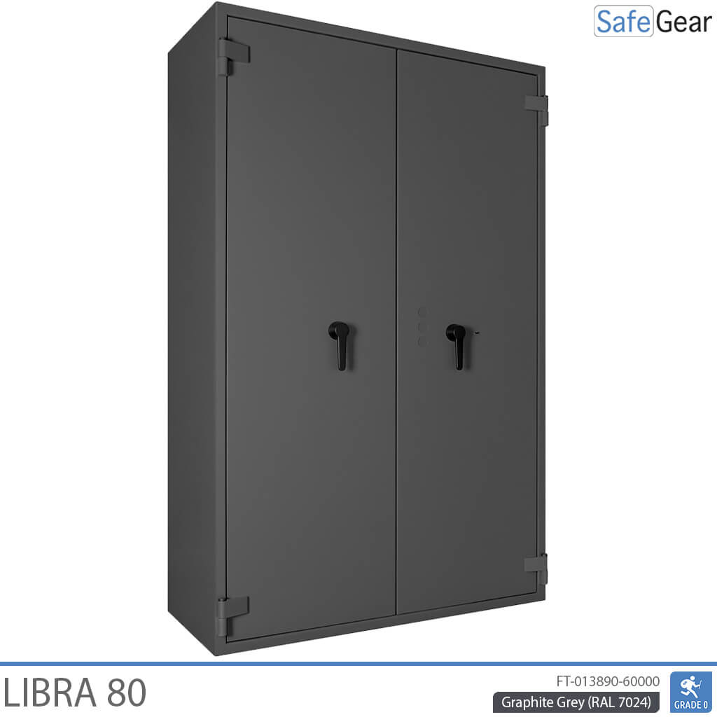 Libra 80 - Cofre de Segurança (859 Litros) - Grau 0 no Teste de Roubo