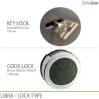 Libra 70 - Cofre de Segurança (479 Litros) - Grau 0 no Teste de Roubo