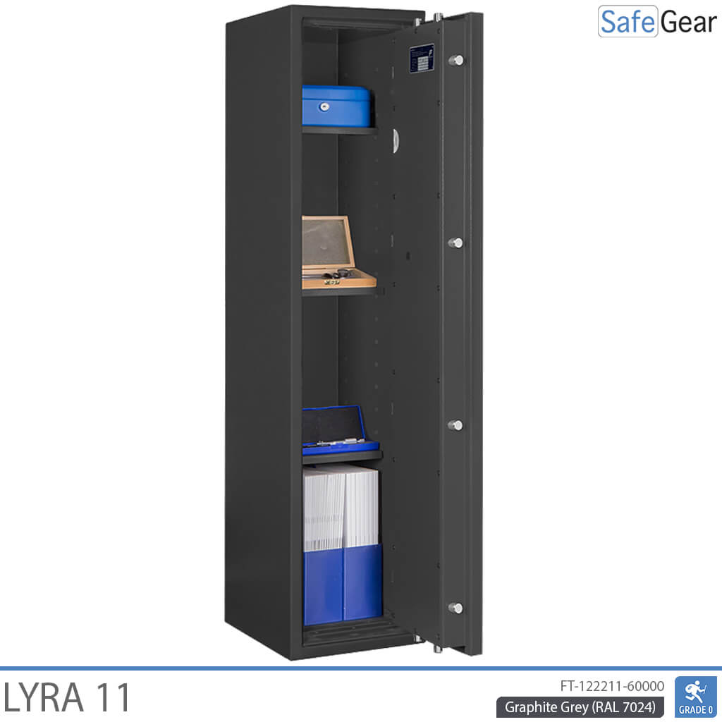 Lyra 11 - Cofre de Segurança (125 Litros) - Grau de Teste de Roubo 0