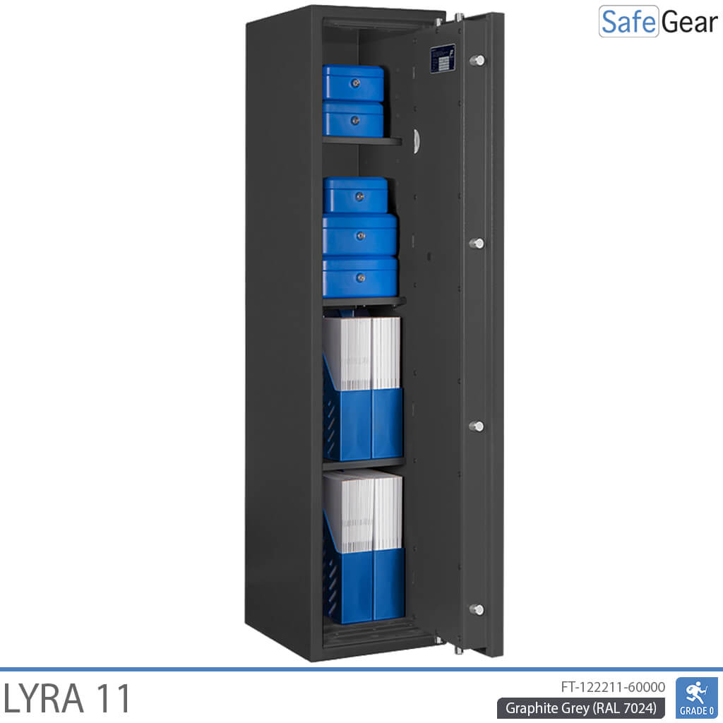Lyra 11 - Cofre de Segurança (125 Litros) - Grau de Teste de Roubo 0