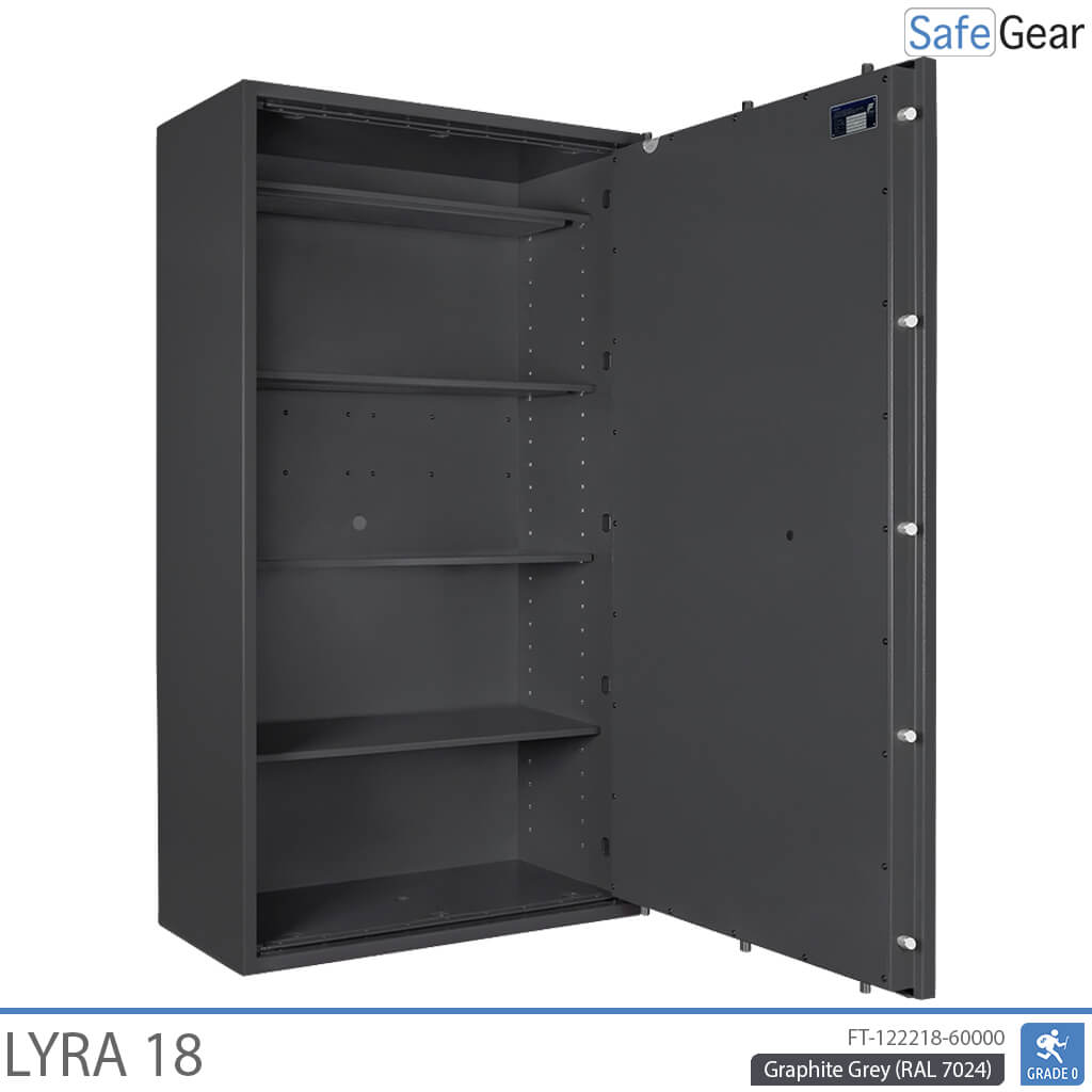Lyra 18 - Cofre de Segurança (341 Litros) - Grau de Teste de Roubo 0