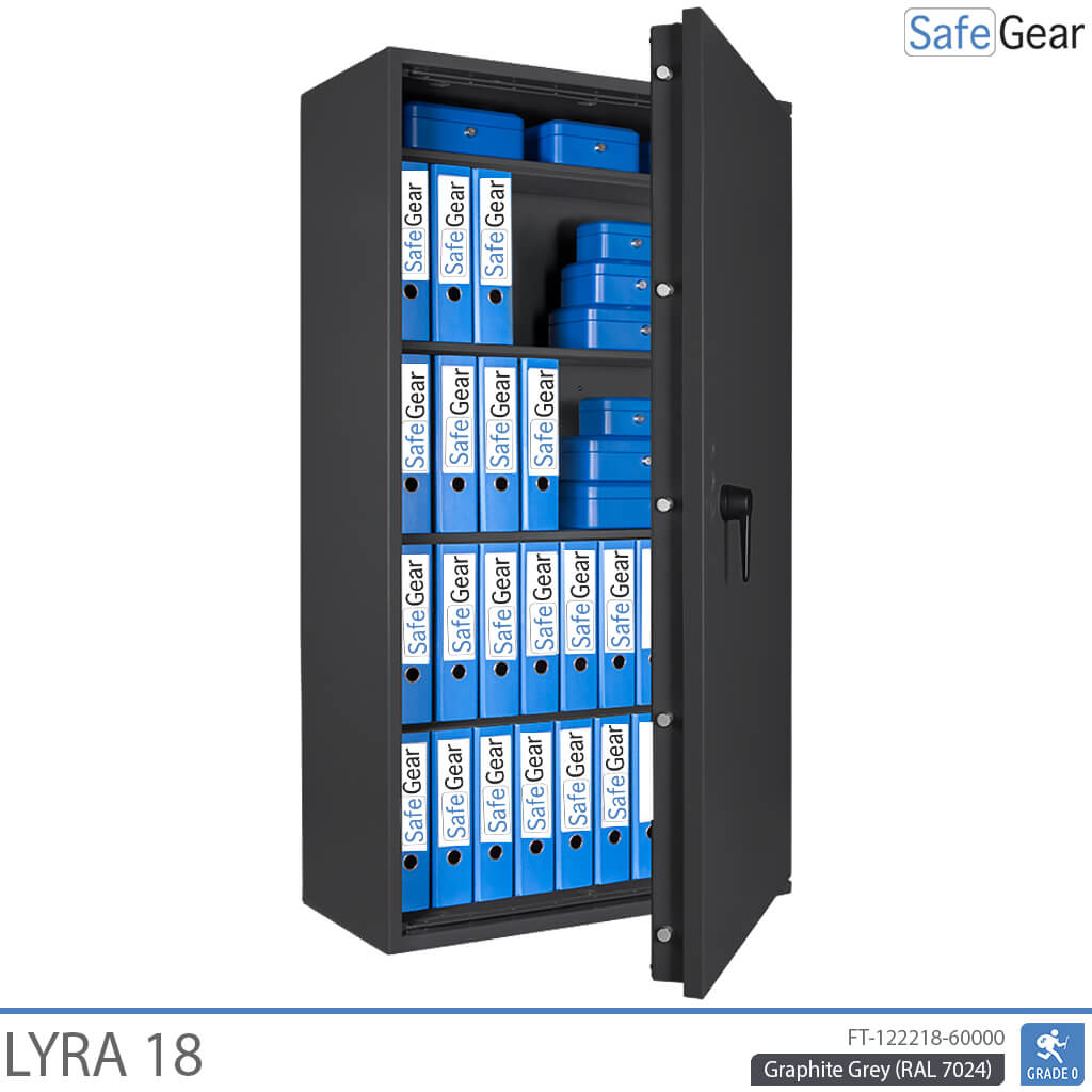 Lyra 18 - Cofre de Segurança (341 Litros) - Grau de Teste de Roubo 0