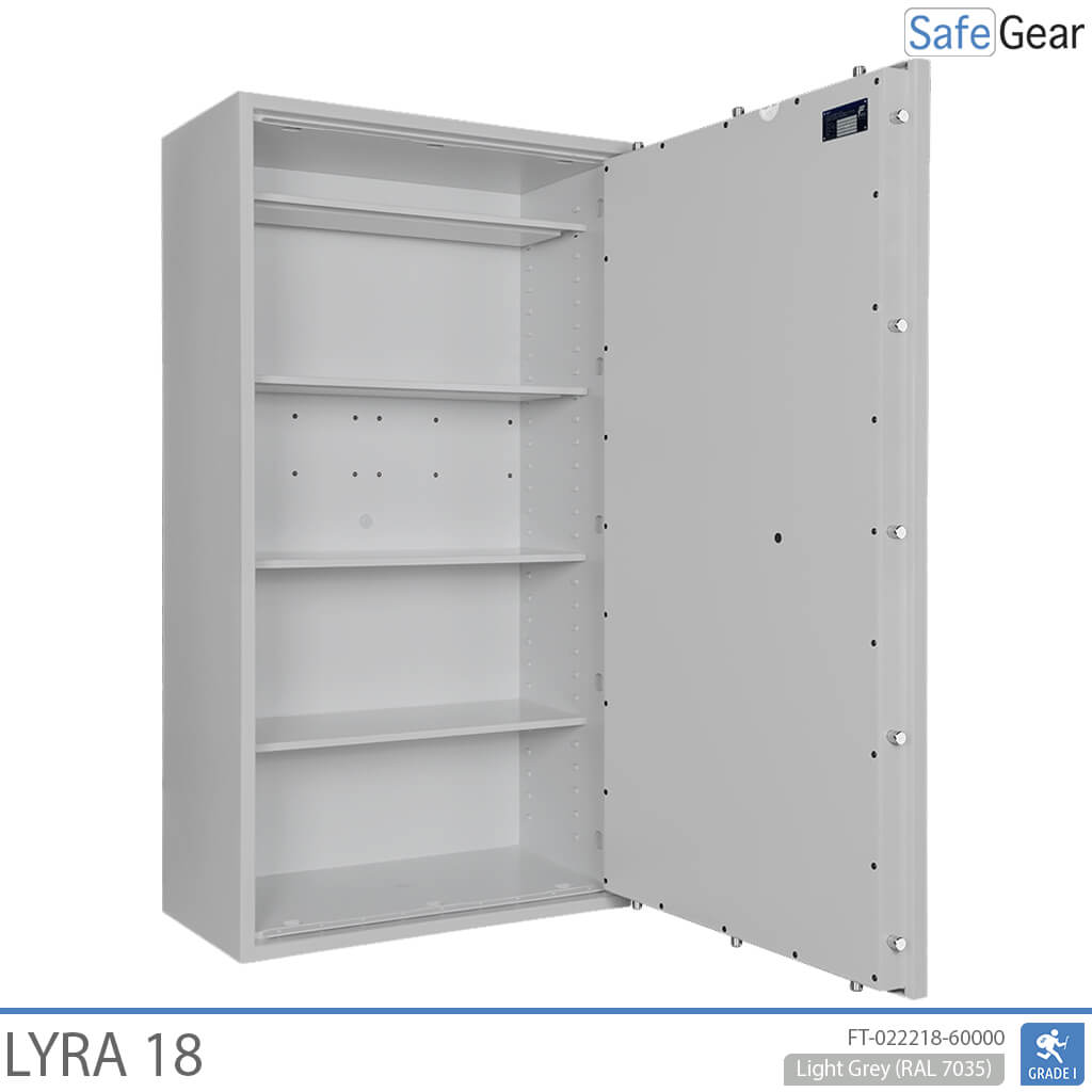 Lyra 18 - Cofre de Segurança (341 Litros) - Grau de Teste de Roubo 1