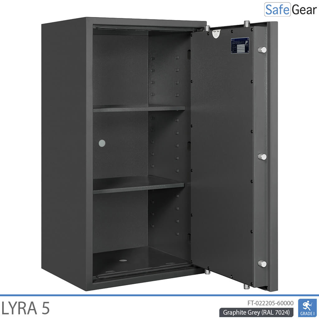 Lyra 5 - Cofre de Segurança (109 Litros) - Grau de Teste de Roubo 1