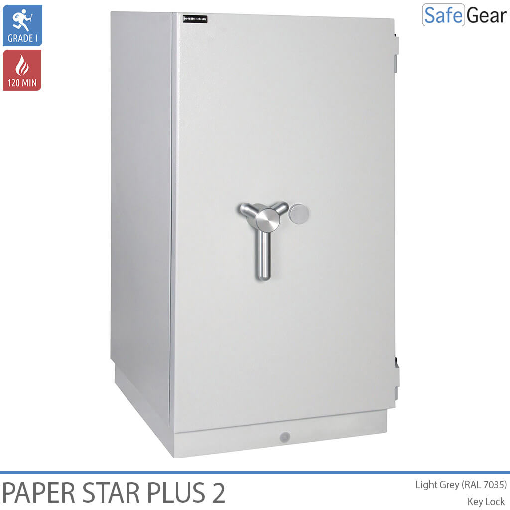 Paper Star Plus 1 Armário Contra Incêndio (115 L) - Grau de teste contra arrombamento I / Grau de teste contra incêndio 120 min