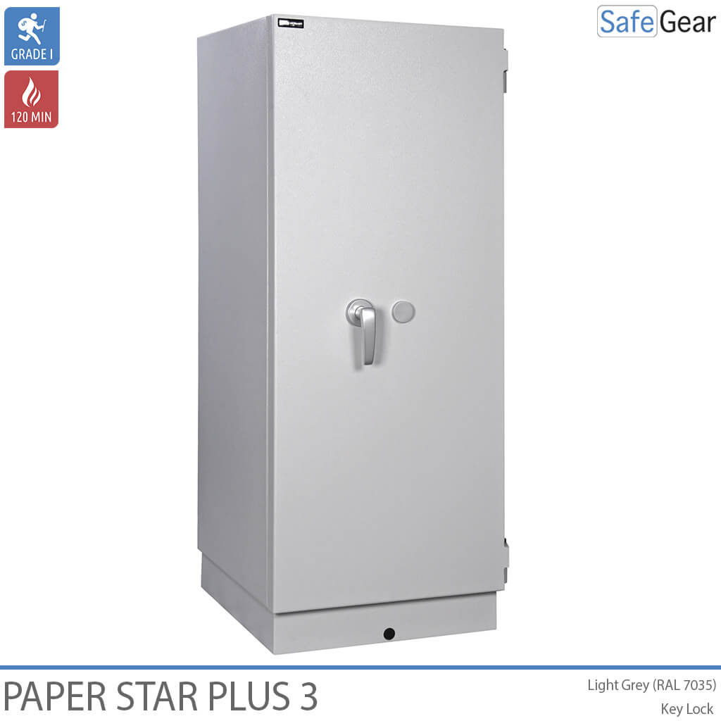 Paper Star Plus 3 Armário Contra Incêndio (196 L) - Grau de teste contra arrombamento I / Grau de teste contra incêndio 120 min