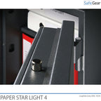 Paper Star Light 4 Cofre Ignífugo - 7 Pastas - Teste de Roubo Grau S2 / Teste de Fogo 30 min