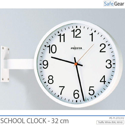 Relógio escolar analógico - Interior - Redondo - 32 cm