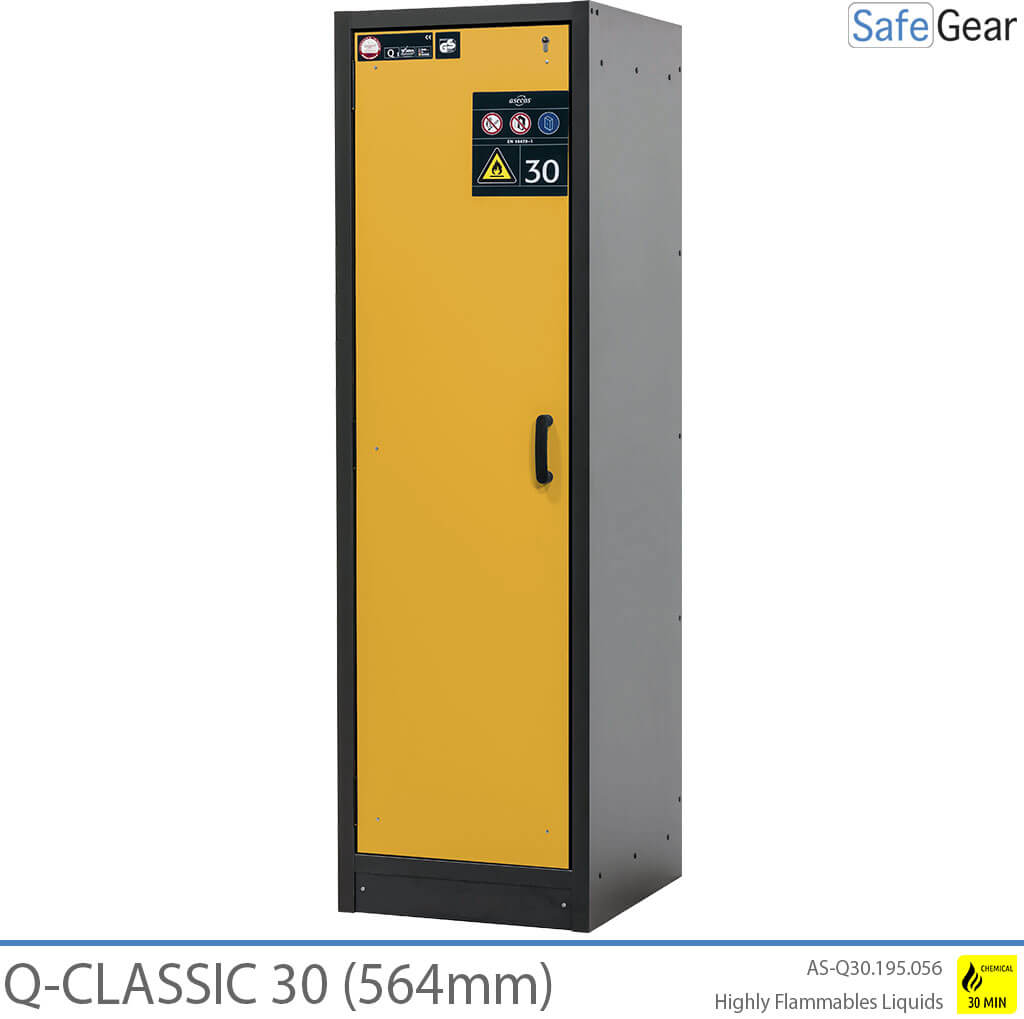 Q-CLASSIC 30 - 3 prateleiras (380 L) / À prova de fogo durante 30 minutos