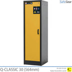 Q-CLASSIC 30 - 3 prateleiras (380 L) / À prova de fogo durante 30 minutos