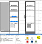 Q-PEGASUS 90 - 3 Shelves (387 L) / Fireproof for 90 Minutes