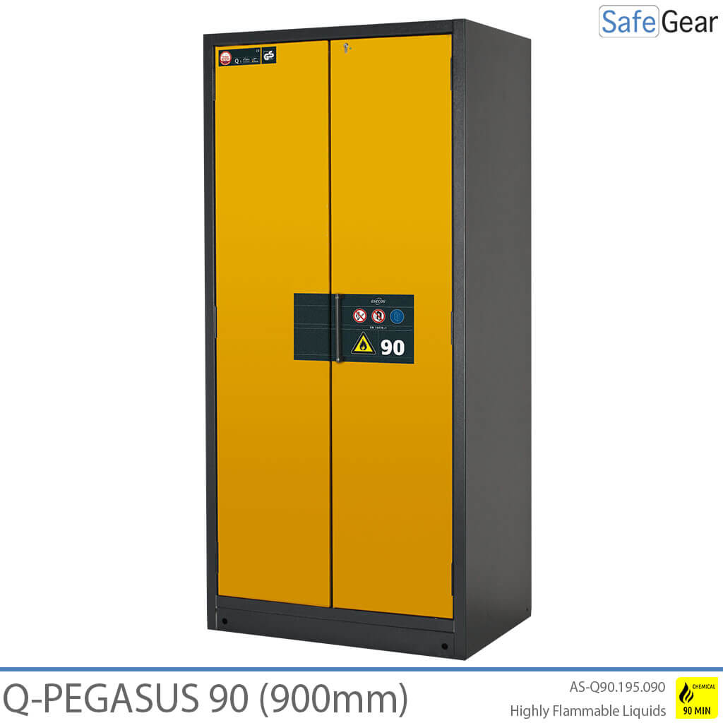 Q-PEGASUS 90 - 3 prateleiras (645 L) / Resistente ao fogo durante 90 minutos