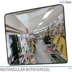 Convex Mirror - Rectangular - 40x60 cm
