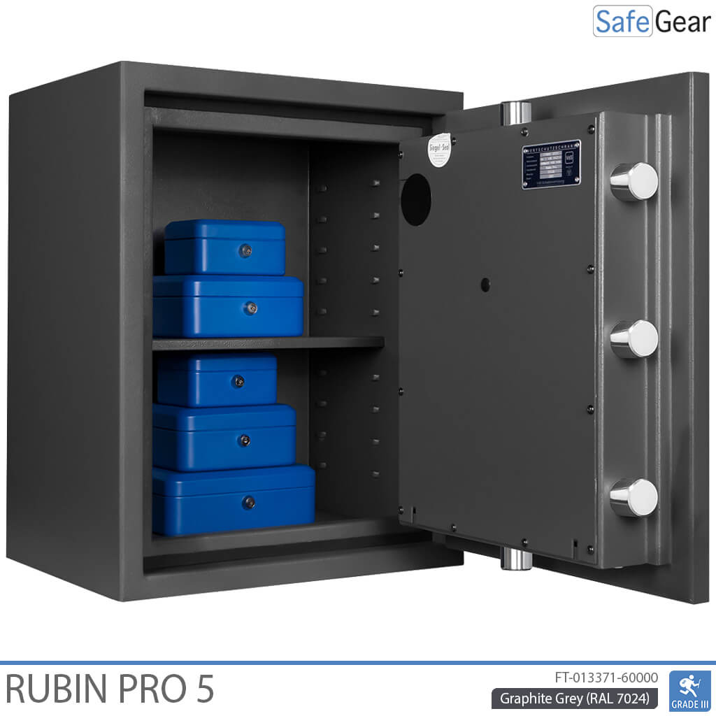Rubin Pro 5 - Cofre de Segurança (57 Litros) - Grau 3 no Teste de Arrombamento