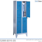 Cacifo S2000 com 2x2 compartimentos (8310-20) - cadeado