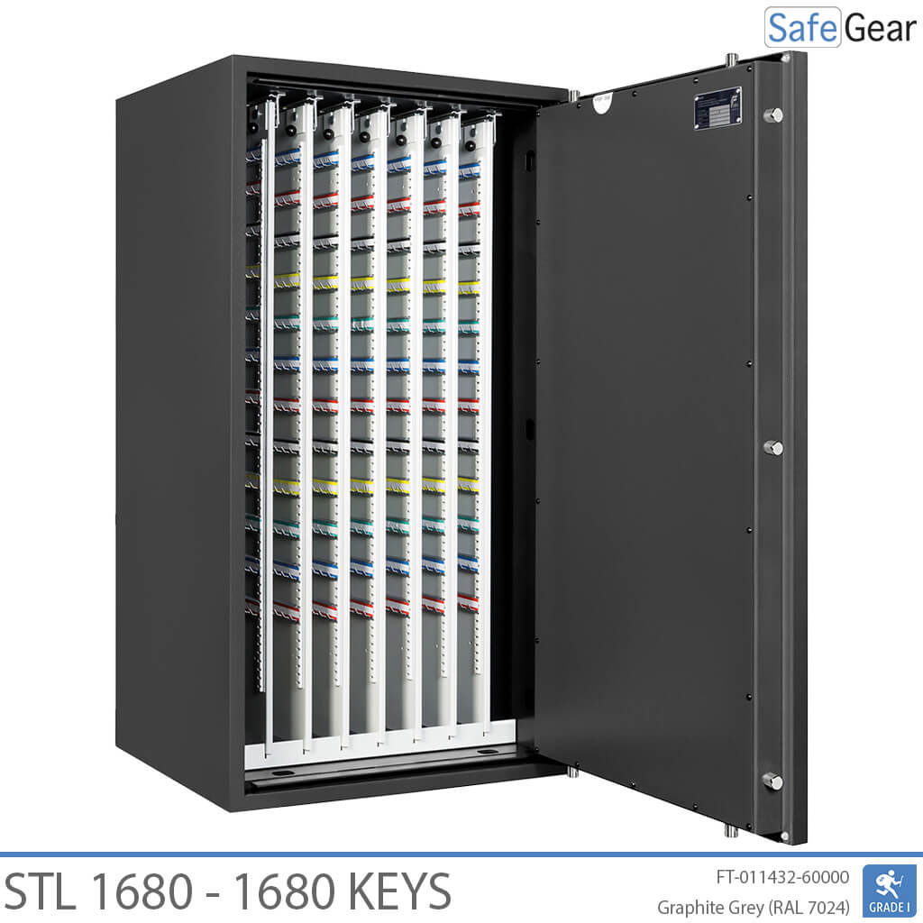 STL 980 - 980 chaves (159 L) - Grau I de Segurança Contra Roubo - Fechadura com Chave
