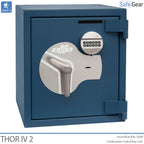 Armazenamento Thor IV (45L) - Grau 4 de teste contra arrombamento - Fechadura De Código e fechadura com chave