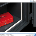 Cofre Topas Pro 70 Z (781 L) - Teste de Roubo Grau II