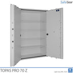 Cofre Topas Pro 70 Z (781 L) - Teste de Roubo Grau II