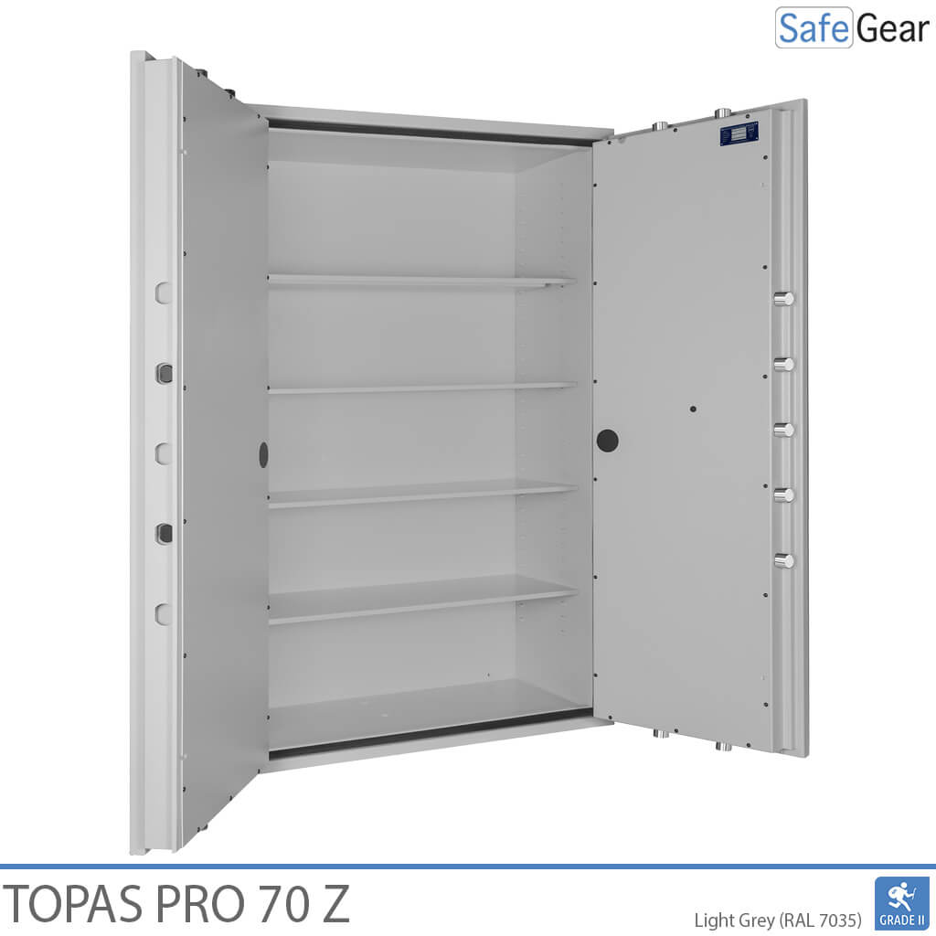Cofre Topas Pro 70 Z (781 L) - Teste de Roubo Grau II