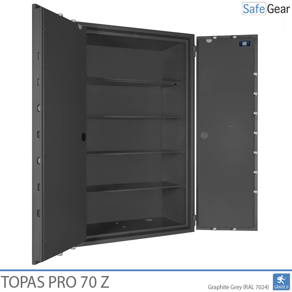 Cofre Topas Pro 70 Z (781 L) - Teste de Roubo Grau II