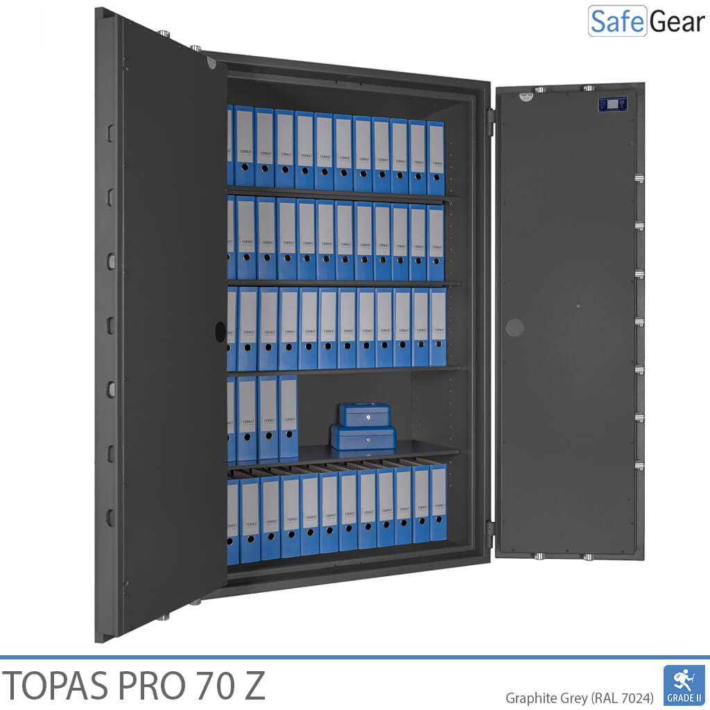 Cofre Topas Pro 70 Z (781 L) - Teste de Roubo Grau II