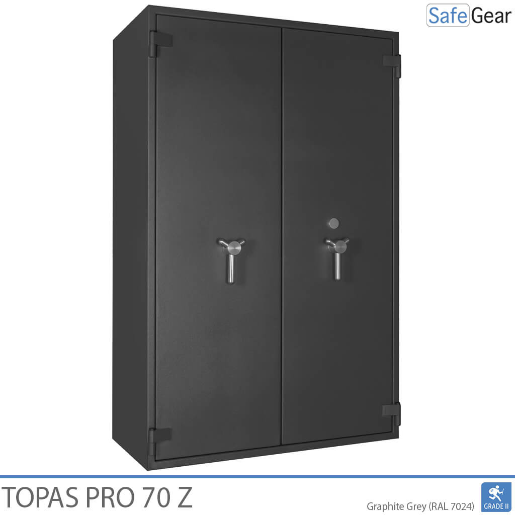Cofre Topas Pro 70 Z (781 L) - Teste de Roubo Grau II